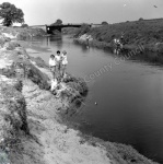 Fishing, River Swale, Thornton Bridge